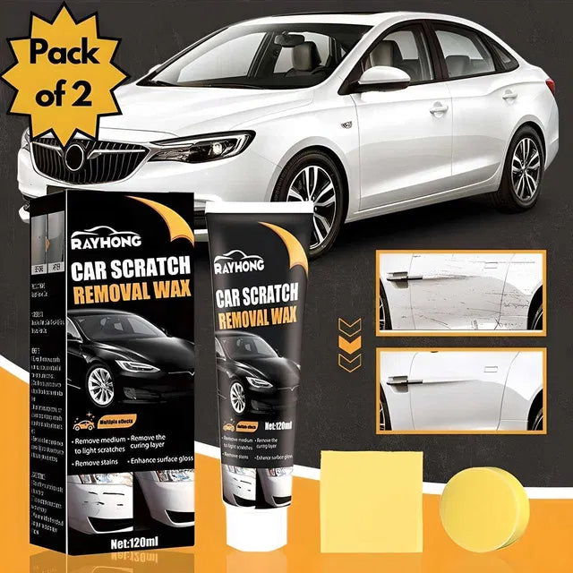 Car Scratch Removal Wax, Pack of 2